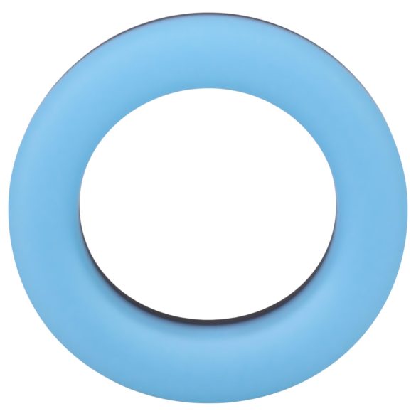 Doc Johnson - penisring med ljus - blå