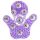 Rullbolls Massageverktyg – massagehandtag (lila)