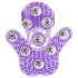 Rullbolls Massageverktyg – massagehandtag (lila)