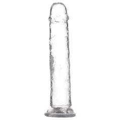 Addiction Crystal - dildo med sugkopp (transparent) - 20 cm