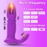 AlvUp - analvibrator med thrustfunktion - uppladdningsbar silikon lila