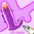AlvUp - analvibrator med thrustfunktion - uppladdningsbar silikon lila