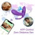AlvUp - App‑styrd bärbar vibrator (lila)