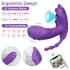 AlvUp - App‑styrd bärbar vibrator (lila)
