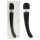 Love Magic Elegans Stav - uppladdningsbar massagevibrator (svart)