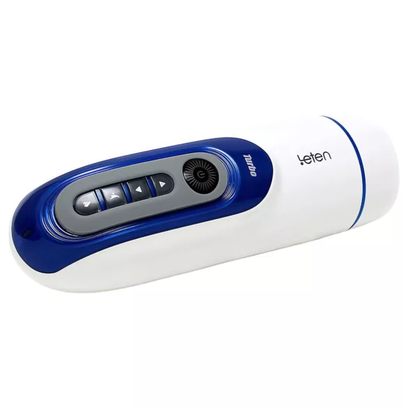Leten SM390 - masturbator med ljud och värme - vitt