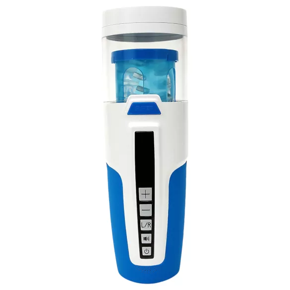 Leten SM370 - stönande, roterande masturbator (vit)
