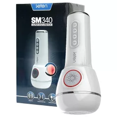   LETEN SM340 - Masturbator - Uppladdningsbar Vibrerande Sugande Ljud