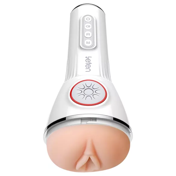 LETEN SM340 - Masturbator - Uppladdningsbar Vibrerande Sugande Ljud