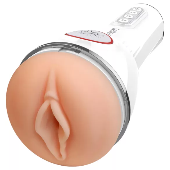 LETEN SM340 - Masturbator - Uppladdningsbar Vibrerande Sugande Ljud