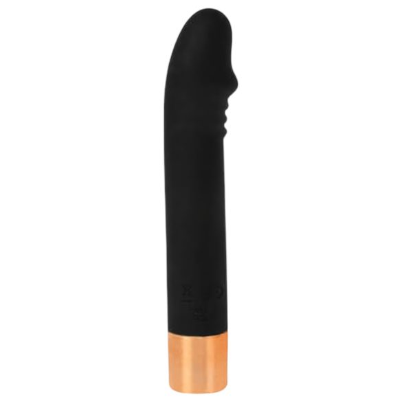 Charming Vibe Dick - uppladdningsbar G-punkt vibrator (svart)