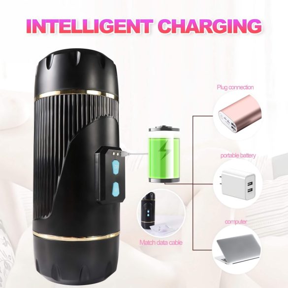 Lonely - masturbator mun och vagina - natur svart