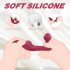 Sex HD Chomper - Klitoris och analvibrator (röd)