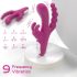 Sex HD Joker - uppladdningsbar, vattentät trippelvibrator (lila)