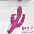 Sex HD Joker - uppladdningsbar, vattentät trippelvibrator (lila)