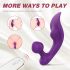 Sex HD Chomper - vattentät klitoris- och analvibrator (lila)