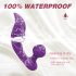 Sex HD Chomper - vibrator för klitoris och anal - vattentät - lila