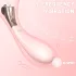 Sex HD - uppladdningsbar vibrator med prickhjul - vattentät silikon rosa