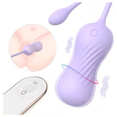 Sex HD - Vibrerande ägg - Twist-funktion - Lila