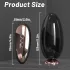 Sex HD Mirror - vibrator med värme och slickfunktion - svart