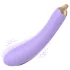 Sex HD - vibrator - böjd form - silikon lila