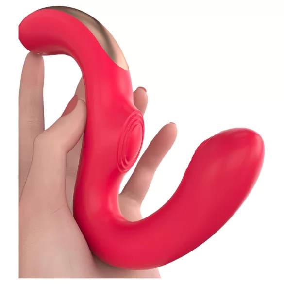 SEX HD Genie - G-punkt och klitorisstimulator - röd