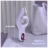 Sex HD - G-punktsvibrator med klitorisstimulator (lila)