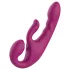 SEX HD Co-op Bliss - strap-on vibrator med klitorisstimulans - lila