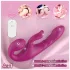 SEX HD Co-op Bliss - strap-on vibrator med klitorisstimulans - lila