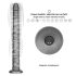 Lovetoy King Sized - extra stor vibrator - 40,5 cm (grå)