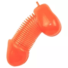 Roomfun - rolig penisnyckelring (orange)