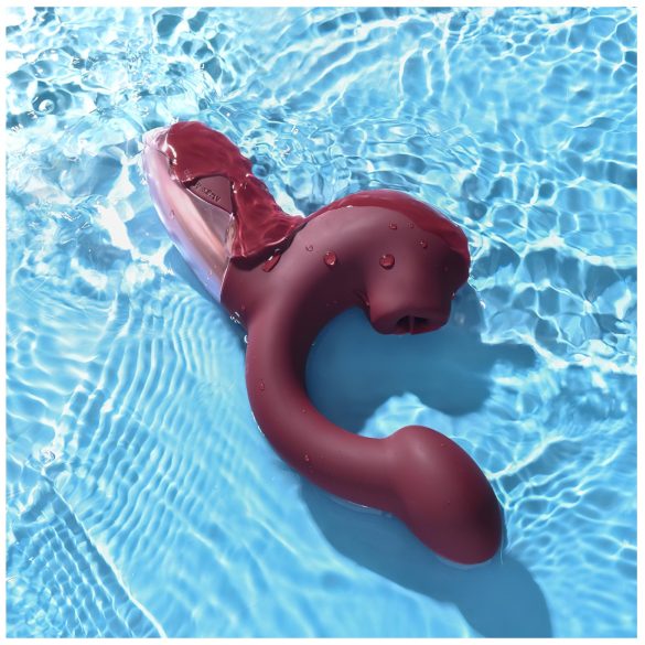 Magic Motion Magic Ponder - rabbitvibrator med klitorisstimulans - röd