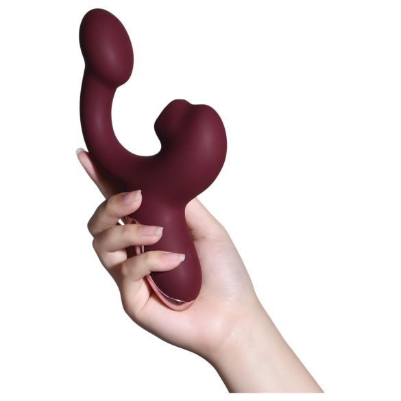 Magic Motion Magic Ponder - rabbitvibrator med klitorisstimulans - röd