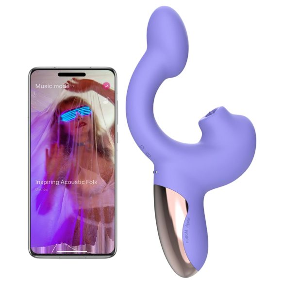 Magic Motion Magic Ponder - rabbitvibrator med app - silikon lila