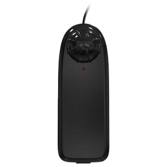 Baile - uppblåsbar dildo med vibrator - naturfärg