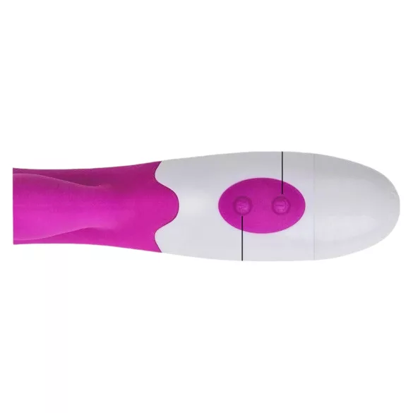 Pretty Love Snappy - vattentät G-punktsvibrator med klitorisarm (lila)