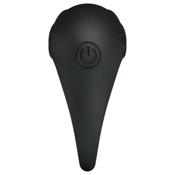 Pretty Love Bertram - vibrator penisring - vattentät - svart