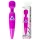 Pretty Love - massagevibrator stav - uppladdningsbar - lila