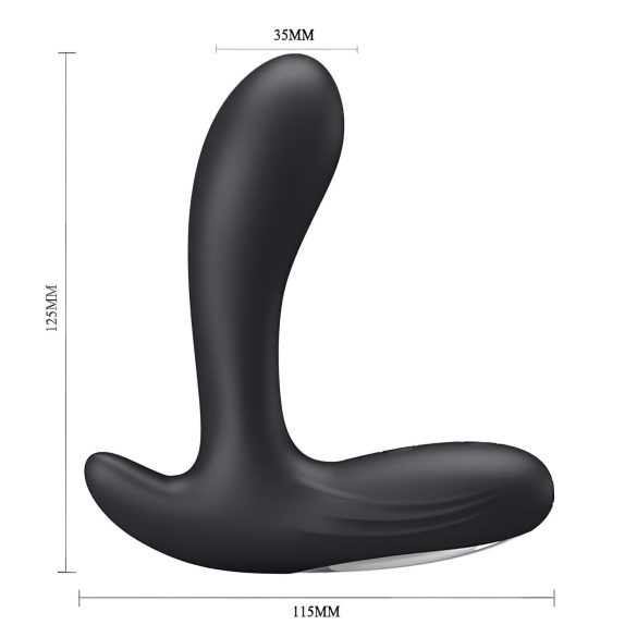 Pretty Love Backie - prostata vibrator (svart)