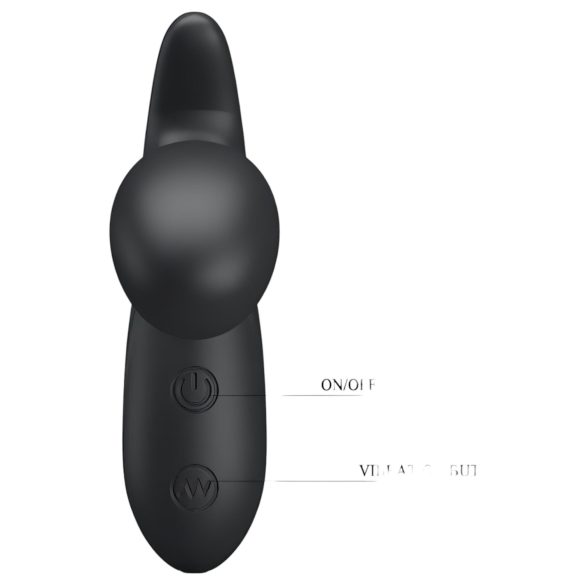 Pretty Love Backie - prostata vibrator (svart)