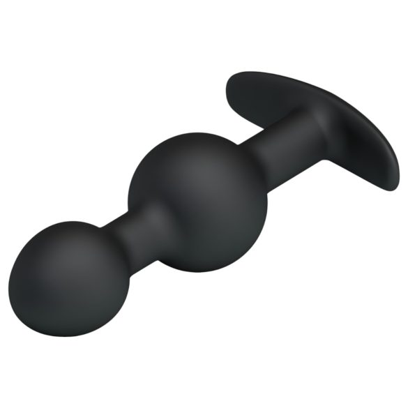 Pretty Love - analdildo med inre kulor - svart