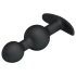 Pretty Love - analdildo med inre kulor - svart
