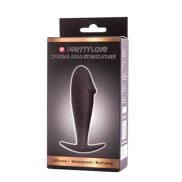 Pretty Love Anal Stimulation Plug - analplugg (svart)