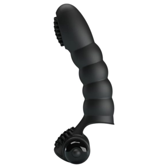 Pretty Love Alexander - stimulerande finger vibrator (svart)