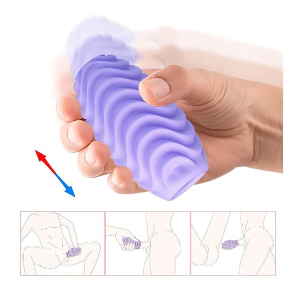 Pretty Love Romantic - masturbatorägg - lila