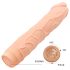 Baile Barbara - realistisk vibrator - 22,5 cm - naturfärg