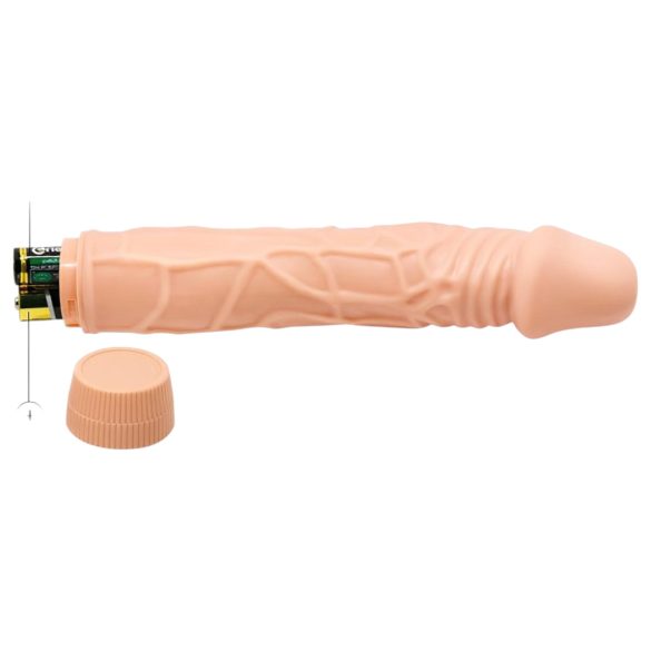 Baile Barbara - realistisk vibrator - 22,5 cm - naturfärg