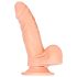 Baile Barbara Mark - realistisk roterande vibrator - 15 cm - hudfärgad