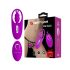 Pretty Love Wild Rabbit - rabbitvibrator med klitorisstimulans - silikon rosa