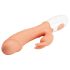 Pretty Love Easter Bunny - rabbitvibrator med klitorisstimulans - natur